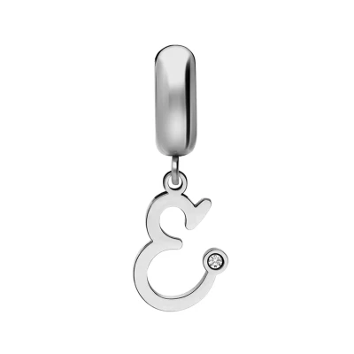 Afbeelding van Lucardi Basic Hanger silvercoloured, Dames, Maat: One Size, Silver/coloured