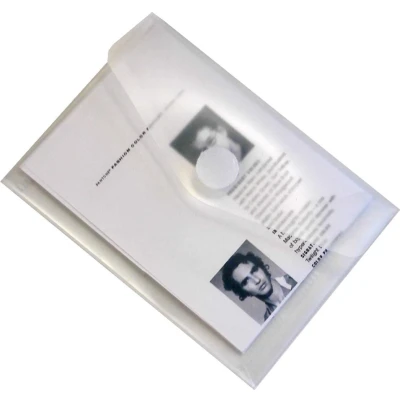 Afbeelding van EXXO HFP #90961 A7 Documentenmap Landschap model Klitsluiting Kleurloos 10 stuks (1 pak @ stuks)