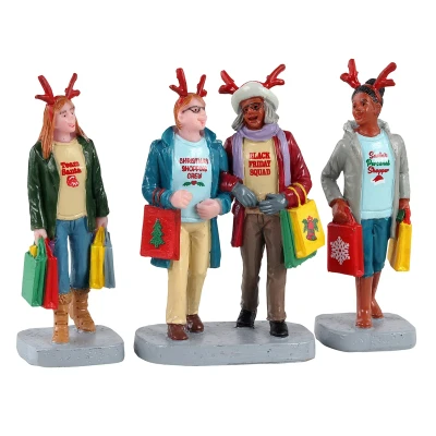 Afbeelding van Girls christmas shopping trip, set of 3 LEMAX
