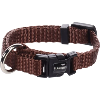 Afbeelding van Hond Halsband Ziggi Bruin XXS 15 25cm 10mm