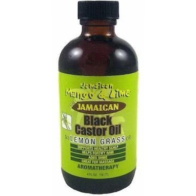 Afbeelding van Jamaican Mango &amp; Lime Black Castor Oil Lemongrass 118 ml