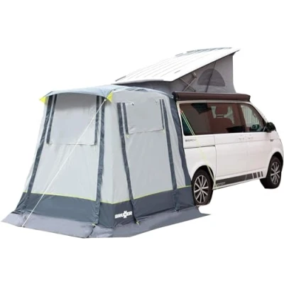 Afbeelding van Brunner Campingaccessories, Comet achtertent, 200 x 205 cm, uniseks, volwassenen, grijs, donkergrijs, één maat
