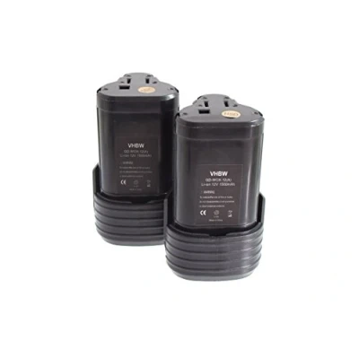 Afbeelding van vhbw 2 x 1500 mAh Li Ion batterij voor Worx WX382, WX382.4, WX382.7, WX382.M, WX382.M1, WX382.M2 zoals WA3509