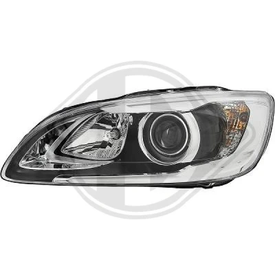 Afbeelding van DIEDERICHS 7662287 Koplampen Links D3S, H9 Bi Xenon Met regelmotor voor LWR VOLVO: V60 I, S60 II
