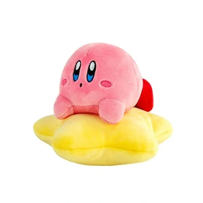 Afbeelding van Club Mocchi Tomy Pluche dier Kirby vallende ster Junior 20 cm Zacht Speelgoed om te verzamelen Officieel gelicentieerd heldenspeelgoed Kantoorfiguren voor kinderen