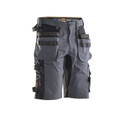 Afbeelding van Jobman 2168 Stretch Shorts HP 65216818 Donkergrijs/Zwart