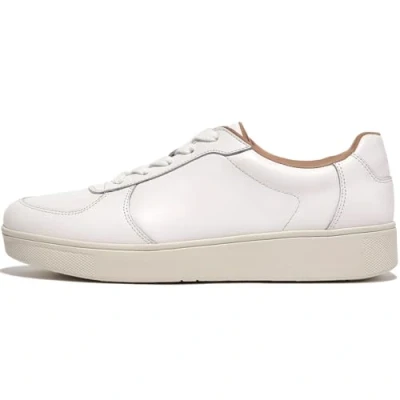 Afbeelding van Fitflop Rally Leather Panel Sneakers Wit EU 41 Vrouw