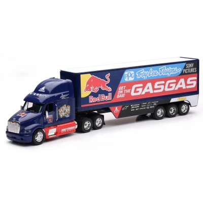 Afbeelding van New Ray Red Bull GASGAS Motocross Vrachtwagen Truck 1/32 Schaalmodel 11053