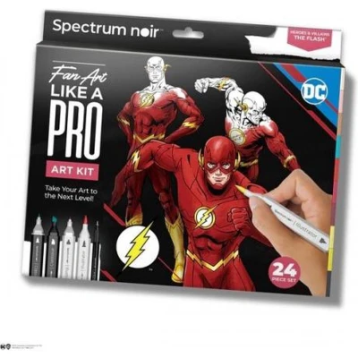 Afbeelding van Spectrum Noir Fan Art Like a Pro Kit The Flash
