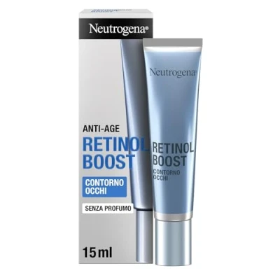 Afbeelding van Neutrogena Retinol Boost Anti aging oogcrème, vermindert expressielijnen, vitamine A, 15 ml