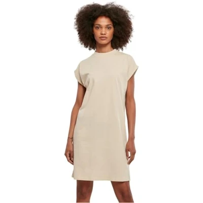 Image de Urban Classics Robe À Épaules Dénudées Femme, Beige, L