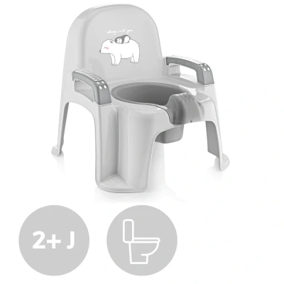 Afbeelding van Babyjem Babypotje Grey/Grey