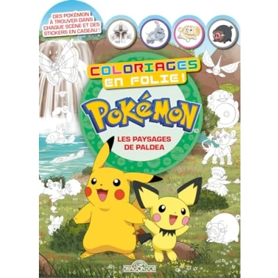 Afbeelding van Pokémon: Les Paysages de Paldea. Avec des stickers