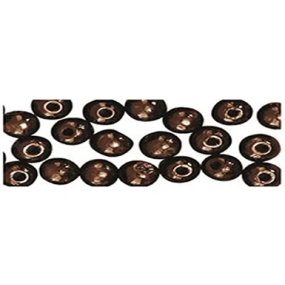 Afbeelding van 52 stuks FSC houten kralen 10 mm diameter donkerbruin 100% gepolijst