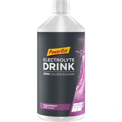 Afbeelding van PowerBar Passionfruit Lime 1000 ml Isotonic Drink for Sports 5 elektrolyten + C2 Max cafeïne