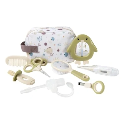 Afbeelding van Bebeconfort set toiletartikelen bevat alle essentiële accessoires voor de dagelijkse verzorging van baby&#039;s under sea
