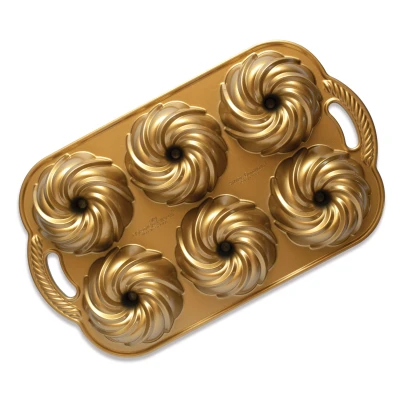 Afbeelding van Nordic Ware Swirl Mini Tulband Bakvorm