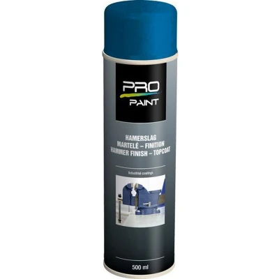 Afbeelding van Pro paint hamerslag 500 ml, blauw