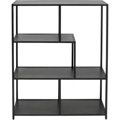 Afbeelding van Bookshelf Loftie zwart 100x77cm Kare Design
