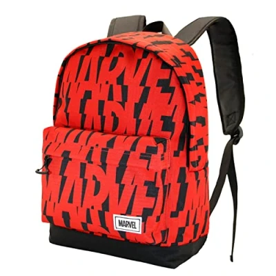 Afbeelding van Karactermania Marvel Cut ECO 2.0 Rugzak Handbagage Backpack met trolley bevestiging Rugtas Rood