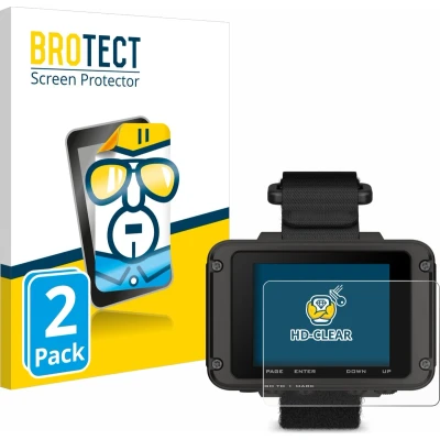 Afbeelding van BROTECT Screenprotector voor Garmin Foretrex 801 Folie Beschermfolie transparant (2 Stuks)