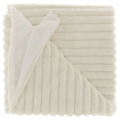 Afbeelding van Unique Living Plaid Peppe 150x200cm dove white