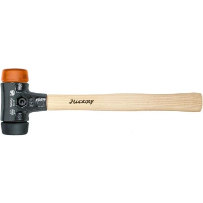 Afbeelding van WIHA 83238060 kunststof hamer Safety middelzacht/hard met hickorysteel rond slagkop 60 mm 26614