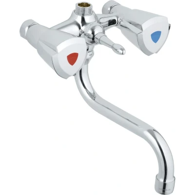 Afbeelding van GROHE QuickFix Costa Trend badmengkraan HOH = 12 cm
