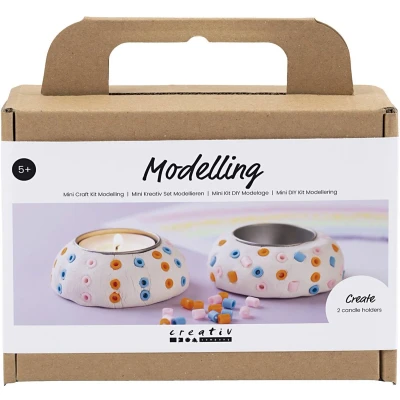 Afbeelding van CC Mini Hobbyset Boetseren Kaarsenhouders