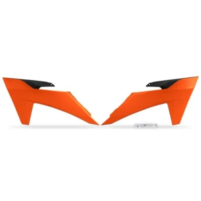 Afbeelding van UFO Radiateurkappen KTM SX125 SX250 SX150 SXF250 SXF350 SXF450 2023 Oranje