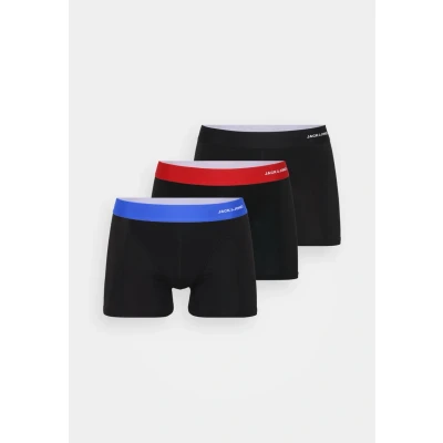 Afbeelding van Jack &amp; Jones Jacnyjah Trunks 3 PACK Boxerbriefs, Heren, Maat: Small, Black
