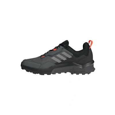 Afbeelding van Adidas Terrex AX4 Goretex Outdoorschoenen, Heren, Maat: 38 2/3, Grey six/grey four/solar red Kunststof/ textiel