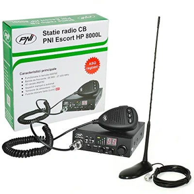 Afbeelding van CBI station CBR Escort CB 8000L ASQ + PNI Extra 45 met magneet
