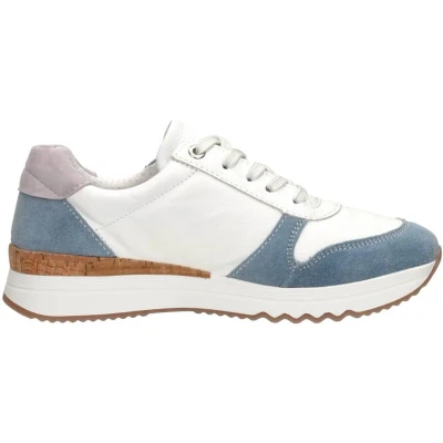 Afbeelding van SUB55 Claire Sneakers laag, Dames, Maat: 42, Licht blauw Leer