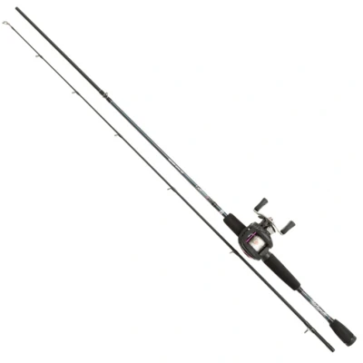 Afbeelding van Abu Garcia Genike Low Profile Reel Combo LH 1,98m (10 30g) Roofvis set