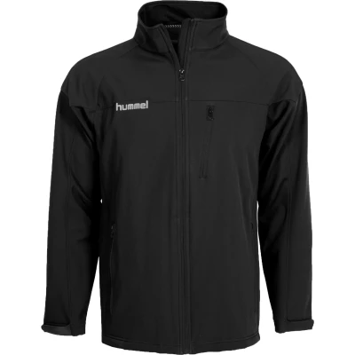 Afbeelding van Authentic Softshell Trainingsjack Heren Black 990 S Zwart Voetbal