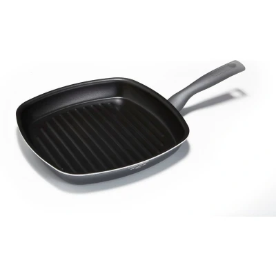 Afbeelding van Moneta Eden Grillpan 28 x cm Gerecycled Aluminium Zwart