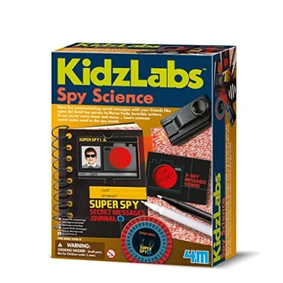 Image de Coffret découverte de la science l&#039;espionnage Kit l&#039;espion 4M