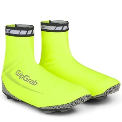 Afbeelding van Overschoenen Gripgrab Raceaqua Hi vis maat 46 47 Fluogeel
