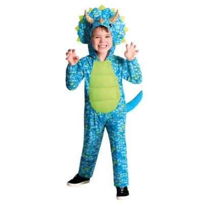 Afbeelding van amscan 9912035 verkleedkleren, dinosaurus, blauw, voor kinderen van 6 tot 8 jaar