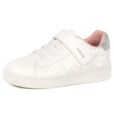 Afbeelding van Geox Babyschoenen voor kinderen, Maat: 23, Optic white silver Kunststof/ textiel