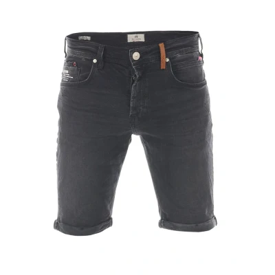 Afbeelding van LTB Heren Short Broeken Corvin slim Fit Zwart Volwassenen Korte Jeans Broek Bermuda