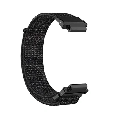 Afbeelding van INF Bandje voor Garmin Forerunner 235/220/230/620/630/735XT vervangende horlogeband, zwart, klassiek, zwart., klassiek