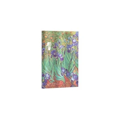 Image de Carnet à couverture rigide Paperplanks midi non ligné Iris de Van Gogh