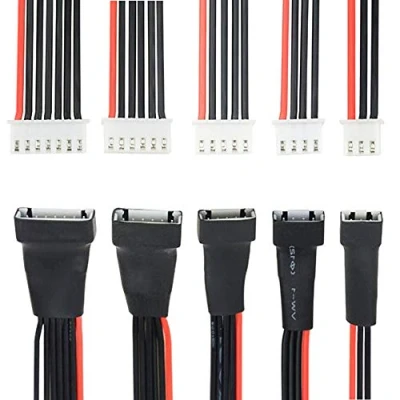 Afbeelding van GTIWUNG 5 stuks 2S 3S 4S 5S 6S oplaadkabel weegschaal oplader verlengkabel voor RC Lipo accu, plug verlenging 20 cm, JST EH adapter batterij balancer kabel