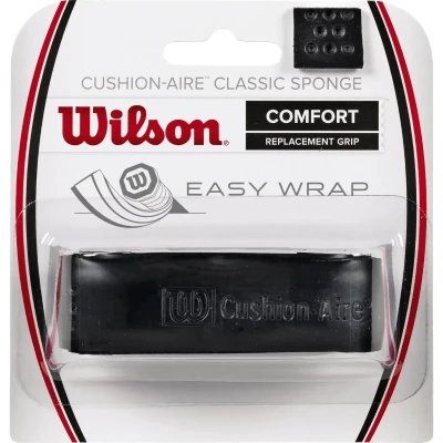 Afbeelding van Wilson Cushion Aire Classic Sponge Basisgrip Black Zwart Accessoires