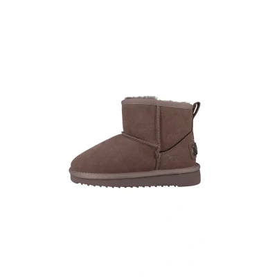 Afbeelding van Mustang Elegante Snowboots, Dames, Maat: 37, Braungrau Textiel/ synthetisch
