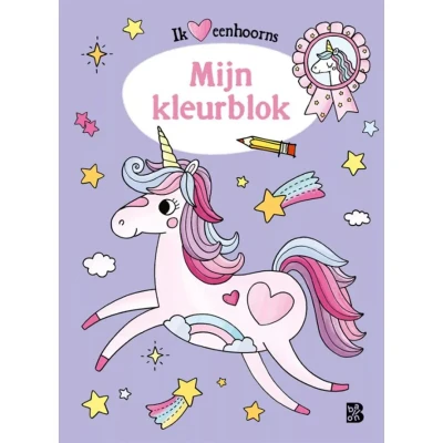 Afbeelding van Eenhoorns kleurblok