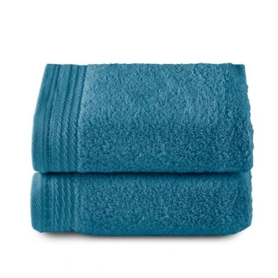 Afbeelding van TOP TOWEL Premium grote badhanddoeken 2 50 x 100 cm 100% katoen 600 g oceaan