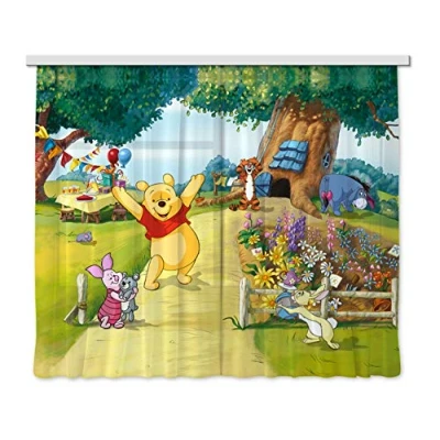 Image de Voilage Winnie l&#039;Ourson Jardin Disney